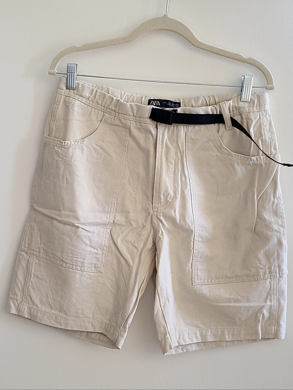 Men's Zara L Utility Shorts With Belt
